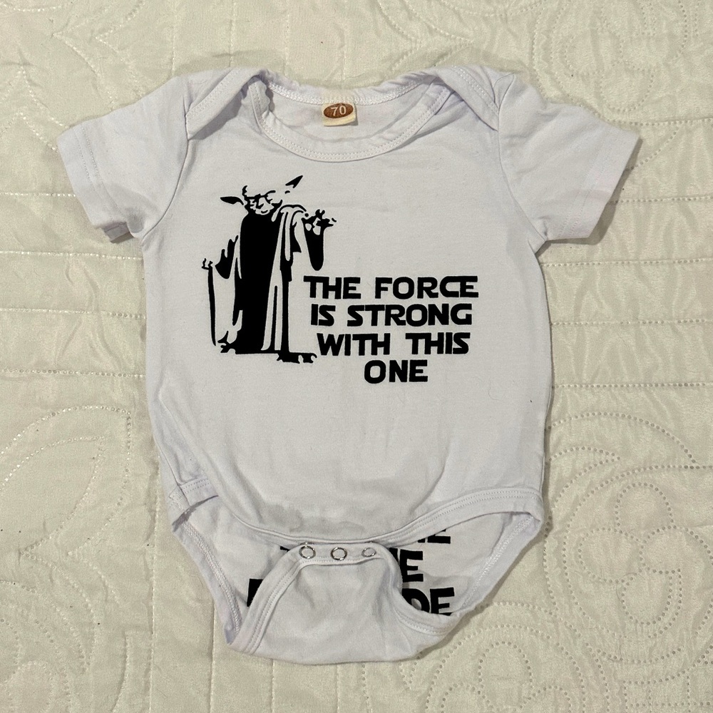 5/$25 Star Wars baby onesies